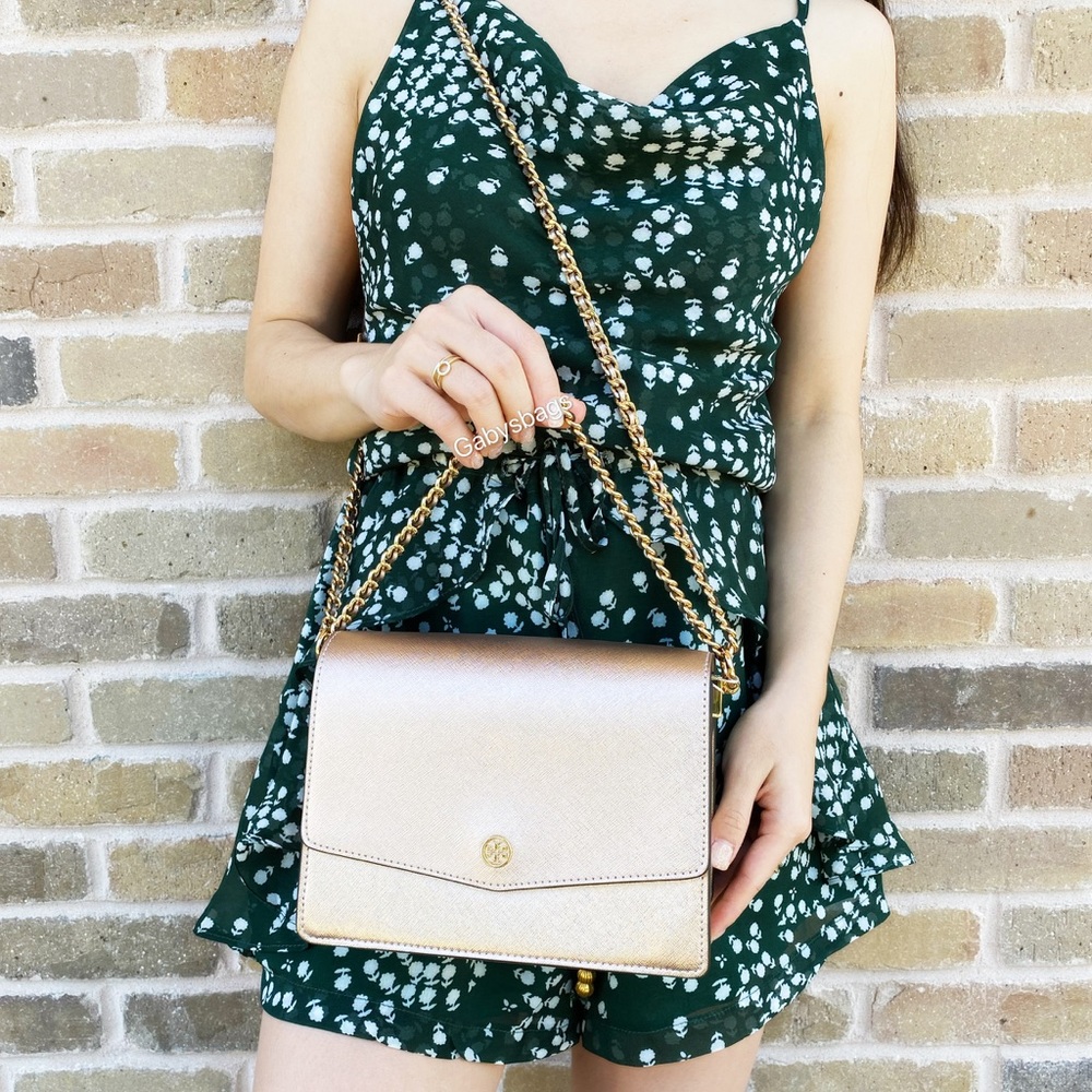 Tory Burch Rose Gold Chain shoulder bag SALE‼️‼️ - Picture 4 of 8